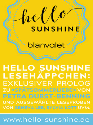 cover image of Hello Sunshine Lesehäppchen